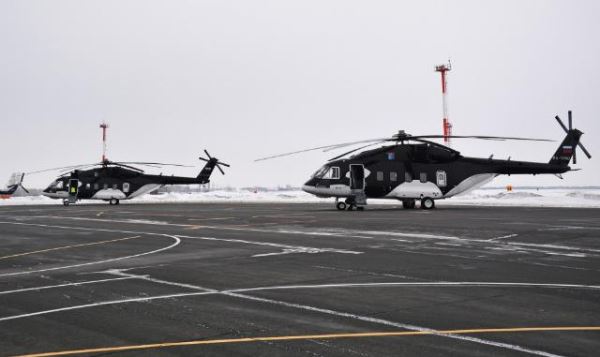 Авиакомпания "Авиация Колымы" получила два вертолёта Ми-38-4