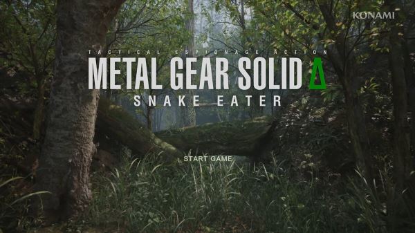 Konami показала, как будет выглядеть главное меню в ремейке Metal Gear Solid 3