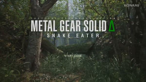 Konami показала, как будет выглядеть главное меню в ремейке Metal Gear Solid 3