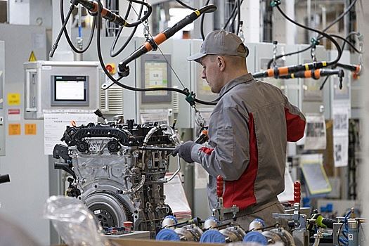 В Тульской области открыли завод по производству автодвигателей