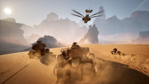 Показан первый геймплей Dune: Awakenin — выживалки с открытым миром и управляемым транспортом по «Дюне»